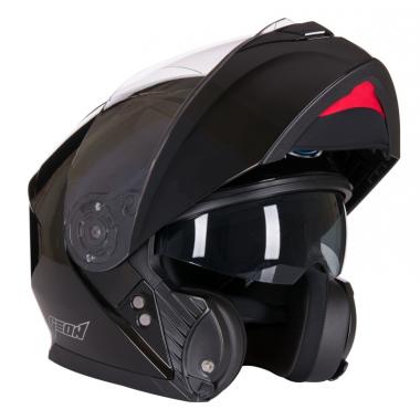 Мотошлем GEON 950 (модуляр) с очками Black